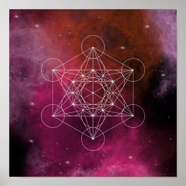 Metatron arcangel zen poster (Front)