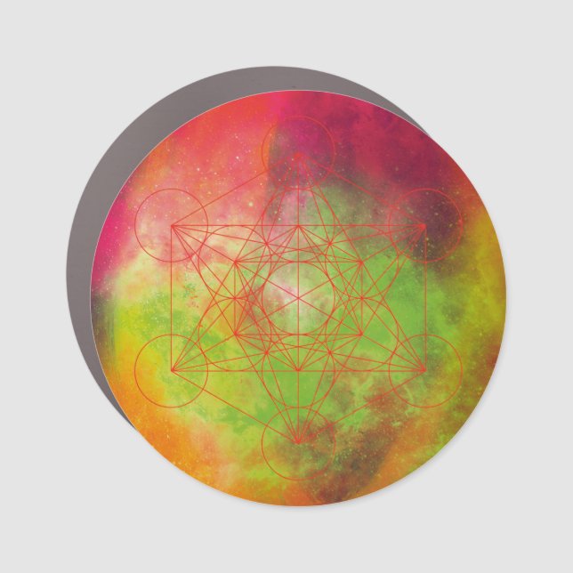 Metatron Car Magnet (Front)