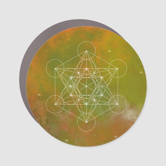 Metatron Car Magnet (Front)