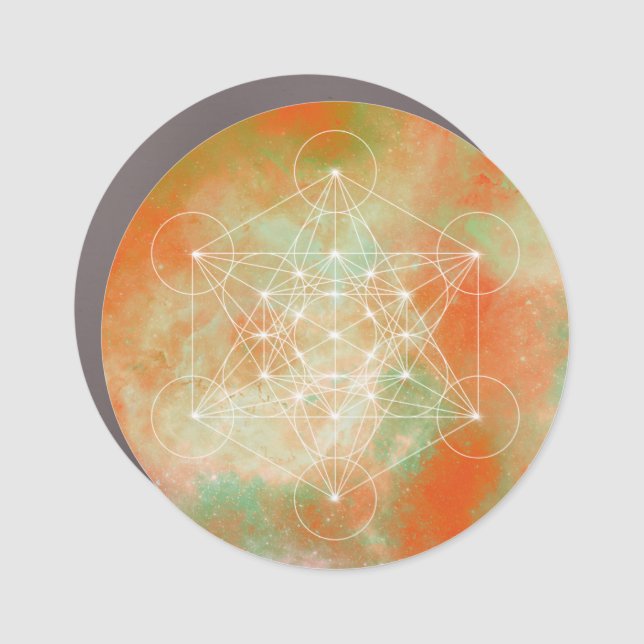 Metatron Car Magnet (Front)