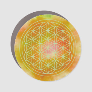 Metatron, chakra,zen,sacred geometric, angel, car magnet