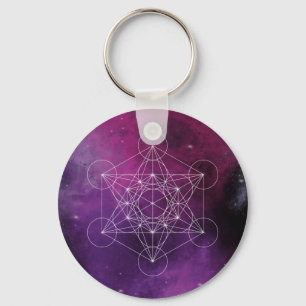 Metatron, chakra,zen,sacred geometric, angel, keychain
