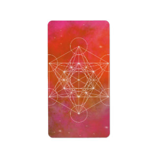 Metatron, chakra,zen,sacred geometric, angel, label