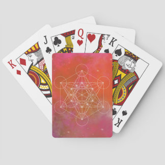 Metatron, chakra,zen,sacred geometric, angel, poker cards