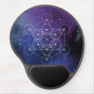 Metatron, chakra, zen, sacred geometric, geometry, gel mouse pad