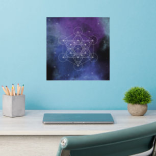 Metatron, chakra,zen,sacred geometric, geometry, wall decal