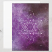 Metatron, chakra, zen, sacred geometry, angel (Front/Back)