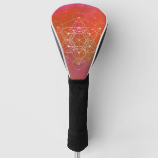 Metatron, chakra, zen, sacred geometry, angel golf head cover