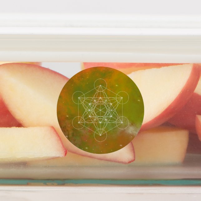 Metatron, chakra, zen, sacred geometry, angel, labels (Affixed)