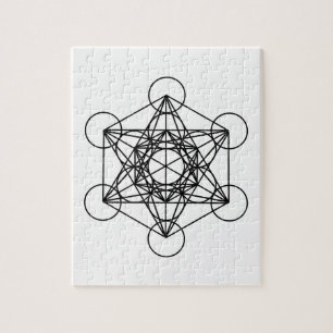 Metatron Cube Jigsaw Puzzle