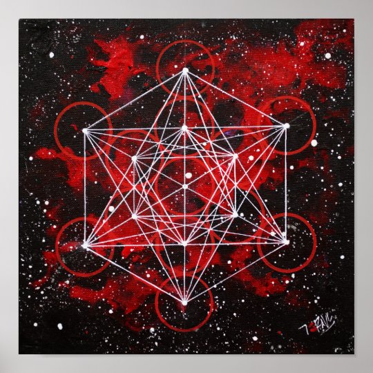 Metatron Cube Poster
