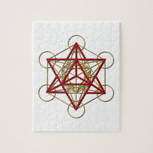 Metatron Merkaba Jigsaw Puzzle
