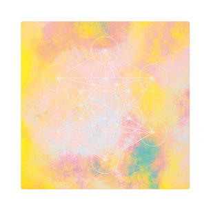 Metatron Metal Print