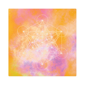 Metatron Metal Print