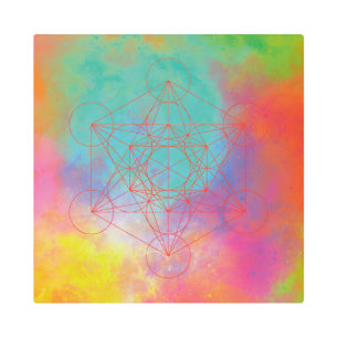 Metatron Metal Print