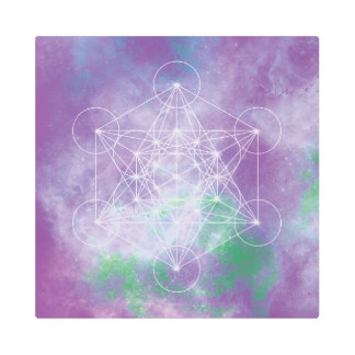 Metatron Metal Print