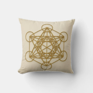 Metatron’s Cube Sacred Geometry Pillow