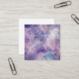 metatron square business card
