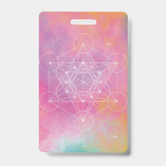 Metatron zen archange badge (Front)