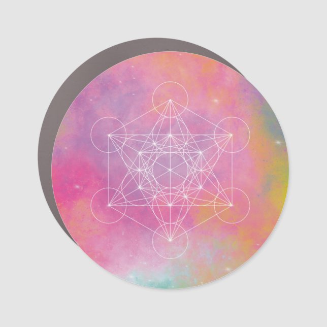 Metatron zen archange car magnet (Front)