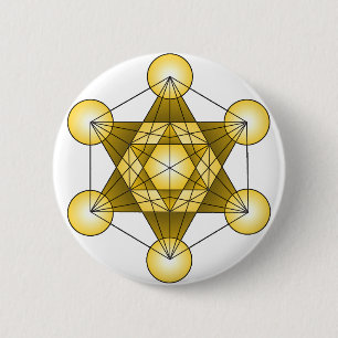 Metatron's Cube Button