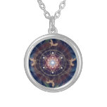 Metatron's Cube - Merkabah - Sacred Geometry Silver Plated Necklace