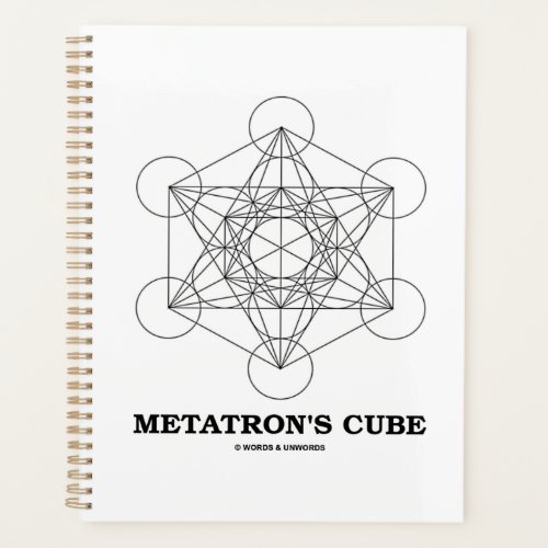 Metatrons Cube Sacred Geometry Planner