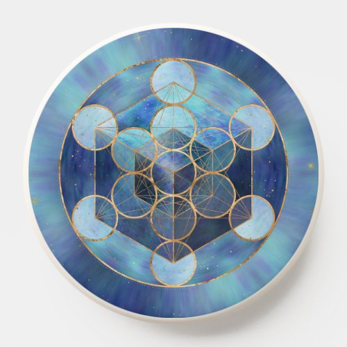 Metatrons Cube Sacred Geometry  PopSocket