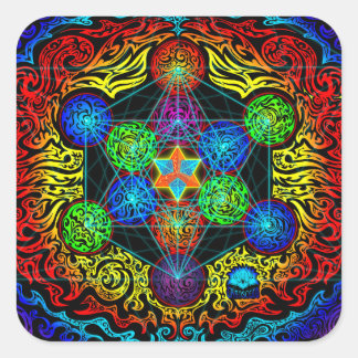 Metatron's Cube Sticker