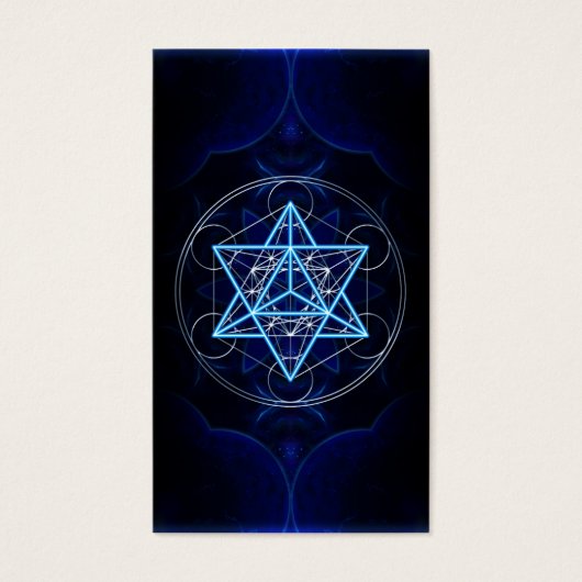 Metatrons Würfel — Merkaba — Stern Tetraeder (Front)