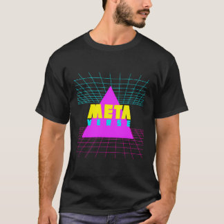 Metaverse Triangle Virtual Reality Gamer Vr Player T-Shirt