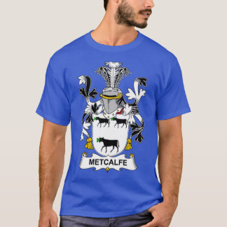 Metcalfe Coat of Arms Family Crest  T-Shirt