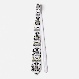 Metcalfe Family Crest Neck Tie