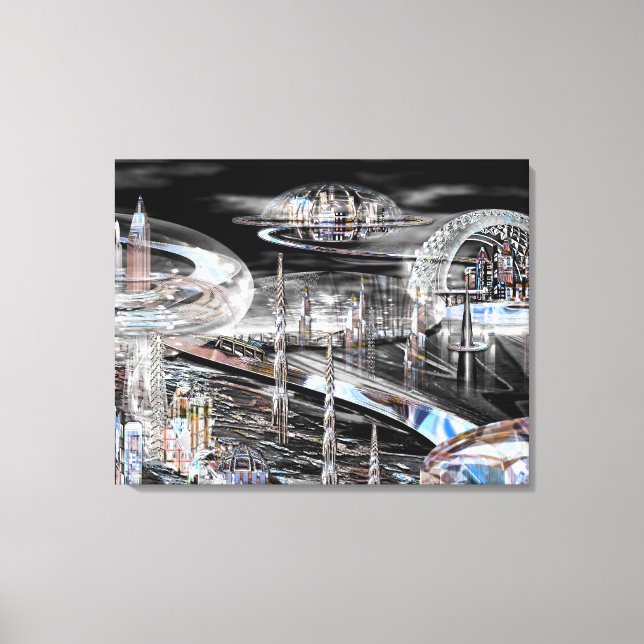 Metempirics Wrapped Canvas Print (Front)