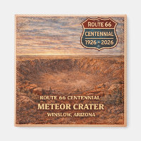 Meteor Crater Winslow Arizona Centennial