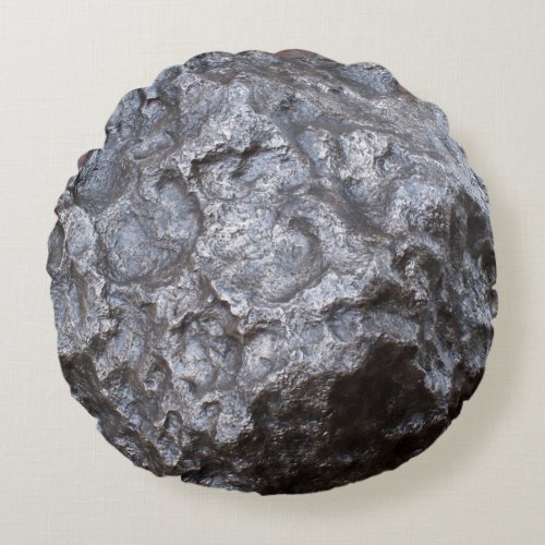 Meteor Round Throw Pillow