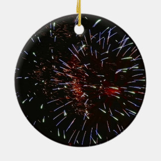Meteor Shower Ceramic Ornament