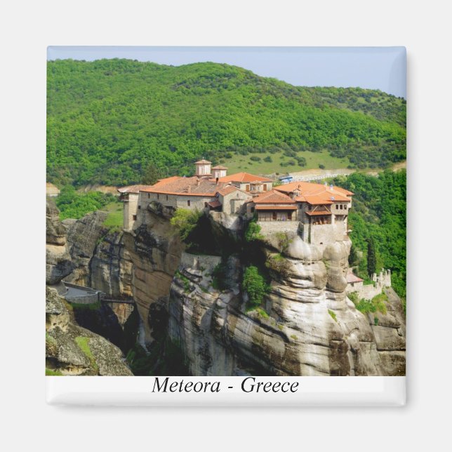 Meteora - Greece Magnet (Front)