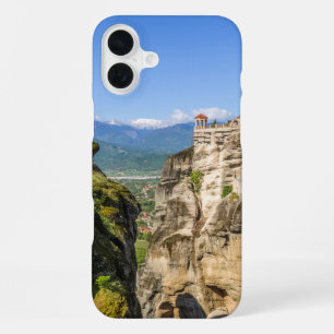 Meteora Monasteries Greece – Iconic Cliffside Rock iPhone 16 Plus Case