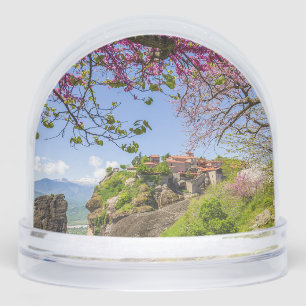 Meteora Monasteries Greece – UNESCO Meteora Travel Snow Globe