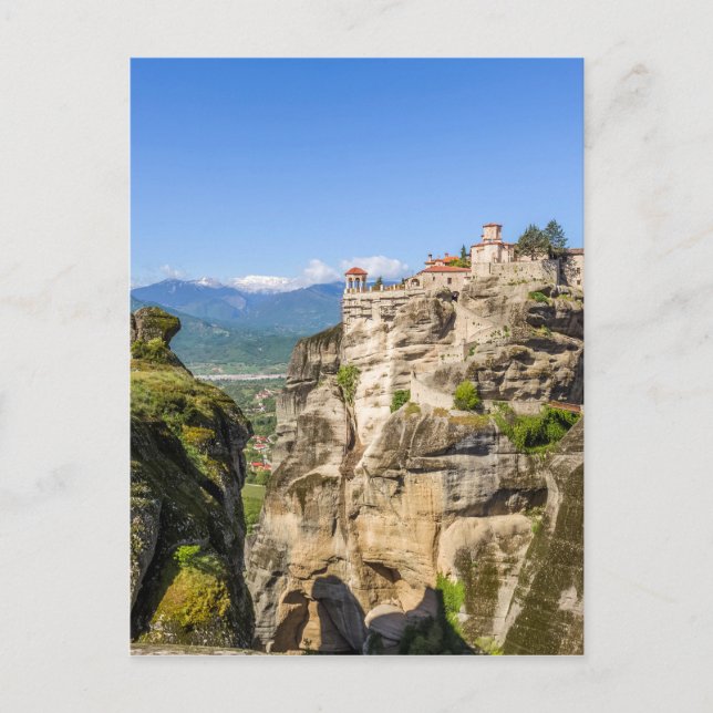 Meteora Monasteries Postcard – Greece Travel  (Front)