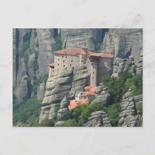 Meteora Monastery 1 Postcard