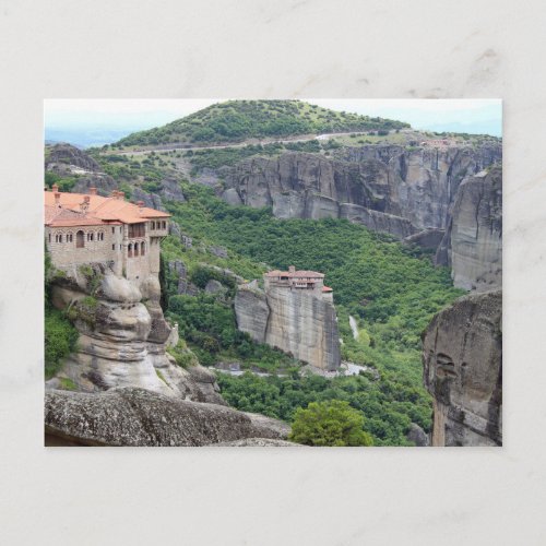 Meteora Monastery 2 Postcard