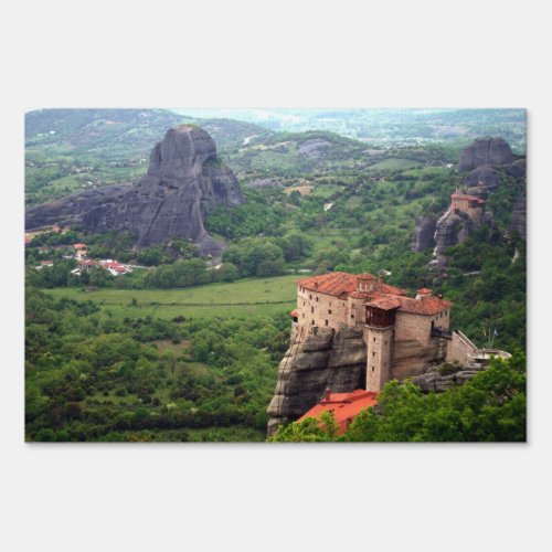 Meteora  Thessaly Sign