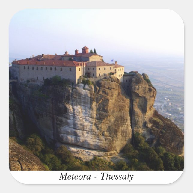 Meteora – Thessaly Square Sticker (Front)