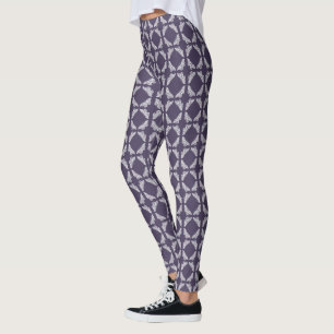 Meteorite Purple Arts and Crafts Butterflies Leggings