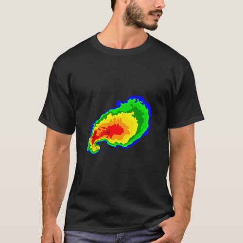 meteorologist hunting storms cumulonimbus twistin T_Shirt