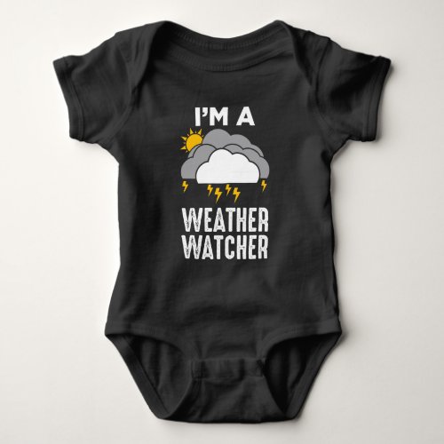 Meteorologist Weather Weatherman Meteorology Baby Bodysuit