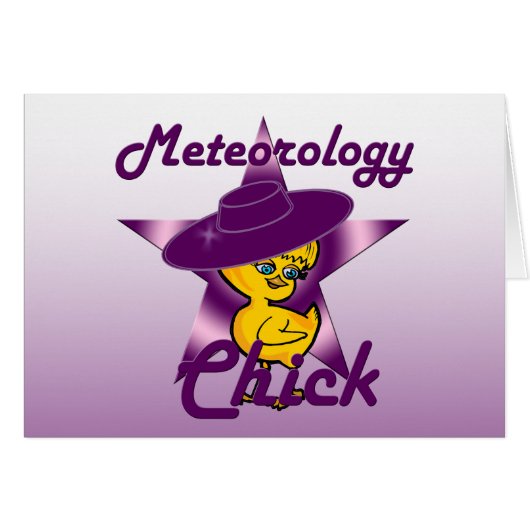 Meteorology Chick #9 Cards (Front Horizontal)
