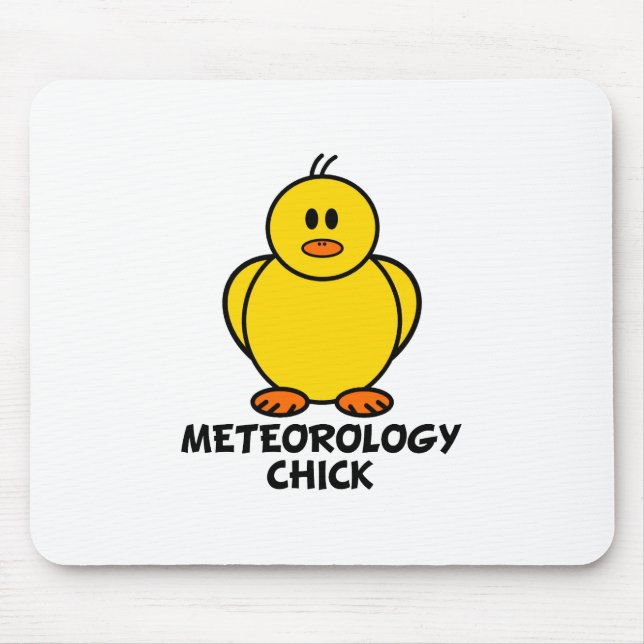 Meteorology Chick Mouse Pad (Front)